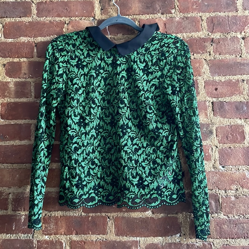Zara lace top M